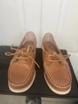 Женские туфли для лодки G. H. Bass желтовато-коричневые размер 9 - носились один раз - Изображение 1 из 4