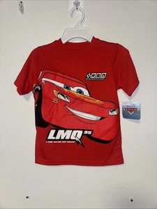 Disney Cars Lightning McQueen Rot T-Shirt Jungen Gr. 5/6 Neu - Bild 1 von 6