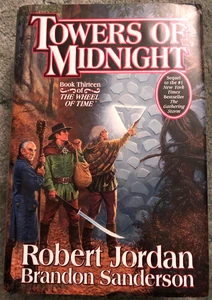 Towers of Midnight, Brandon Sanderson & Robert Jordan, hardcover, 1st printing - Picture 1 of 7