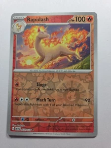 Rapidash 078/165 Sv: Scarlet And Violet 151 Reverse Holo Near Mint Poke.on Tcg - Bild 1 von 2