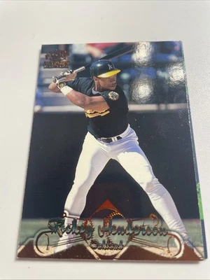 rickey henderson Pacific Paramount Gold - Image 1 of 2