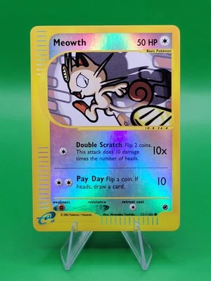 Pokémon TCG Meowth Expedition Base Set Reverse Holo 121/165 - Image 1 of 4