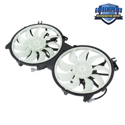 621-304 Radiator Condenser Cooling Fan Assembly Fit For 2009-2014 Nissan Maxima Foto 1 de 4