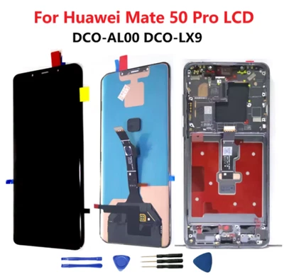 OEM For Huawei Mate 50 Pro DCO-AL00 DCO-LX9 LCD Display Touch Screen Digitizer - Image 1 of 3