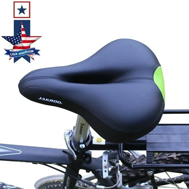 Almohadilla de sillín de bicicleta suave cómoda carretera MTB bicicleta de montaña sillines asiento hueco grande Foto 1 de 4