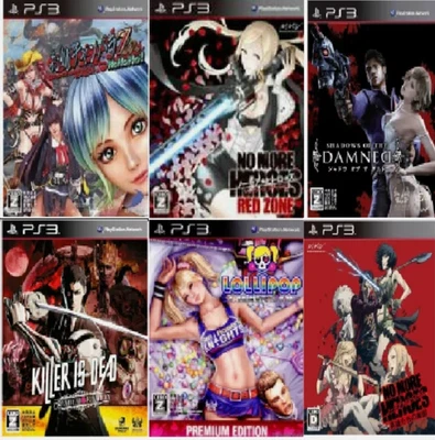 NO MORE HEROES SHADOWS OF THE DAMNED Lollipop Chainsaw Onechambara etc.PS3 - Image 1 of 4