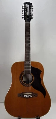 Vintage Eko Ranger XII Acoustic Guitar 12 String Guitar w Case CRACKING READ - Image 1 of 4