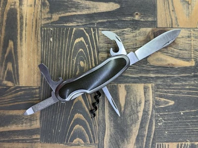 Wenger Swiss Army Knife Discontinued Jorg Hysek Luxury Used Carbon Fiber - Image 1 of 4