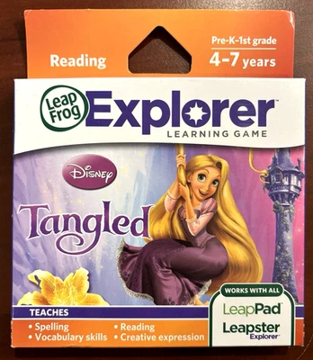 LeapFrog LeapPad Explorer Learning Sys: Tangled - Reading, Leappad 1 2 3 GS NIB - Image 1 of 2