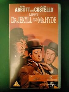 Abbott and Costello Meet Dr. Jekyll and Mr. Hyde VHS Video Tape