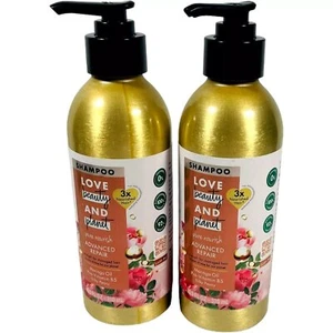 2 pk Love Beauty and Planet Pure Nourish Shampoo - 10.5 fl oz - - Picture 1 of 1