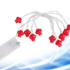 LED Red Lantern String Lights for Chinese New Year Party - 1.5m (No Batteries)