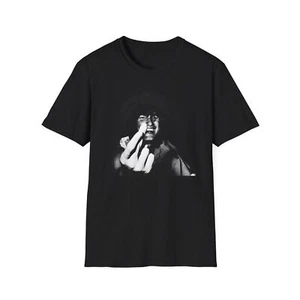 townes van zandt middle finger tshirt - Picture 1 of 3