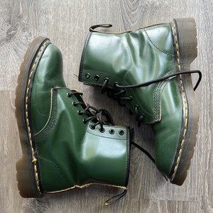 Las mejores ofertas en Botas Verde superior de cuero Dr. Martens para  Mujeres | eBay