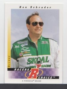 KEN SCHRADER : 1997 - PINNACLE RACERS CHOICE - CARD # 33 - Picture 1 of 2