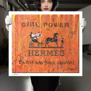 Her- Girl Power - Paper - Giclee Print Limited Edition, Signed, Numbered, COA - Picture 1 of 5