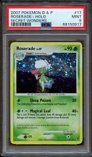 Roserade PSA 9 17/132 Holo Secret Wonders Diamond Pearl 2007 Holo Pokemon Card