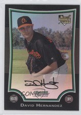 2009 Bowman Chrome Refractor David Hernandez #204 Rookie RC