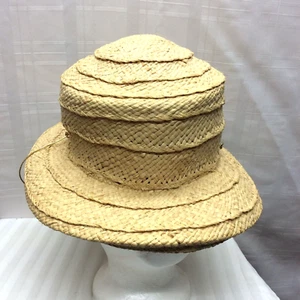 Vintage Boutique Kates Canada Spring Hat Straw - Picture 1 of 12