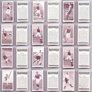Churchman Association Footballers Football Cigarette Cards Various Series 1 + 2 - Picture 1 of 81