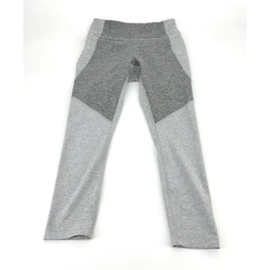 Outdoor voices Capri leggings size small gray color block fitness gym - Picture 1 of 8