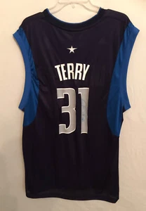 Jason “The Jet” Terry SIGNED Blue Dallas Mavericks JERSEY - Picture 1 of 5