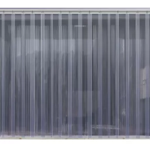 Plastic Strip Door Curtain Kit Freezer Door Curtain Gate for Cooler Warehouse - Picture 1 of 36