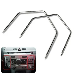 Für Vauxhall (Opel) Vectra Autoradio Entriegelungsschlüssel Radio Ausbau Extraktion Werkzeuge Kit - Bild 1 von 5