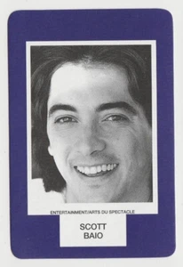 Scott Baio 1993 Face to Face Game Card - Single Card from Canadian Game - Picture 1 of 2