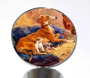 Tapón de botella de vino Whippet IG para perro galgo para cachorros - Imagen 1 de 2