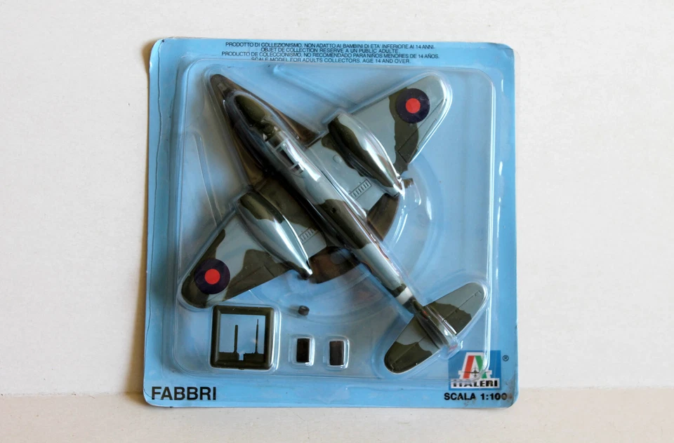 METEOR - FABBRI ITALERI - AVION MILITAIRE DE COMBAT GUERRE MONDIALE WW AIRPLANE - Photo 1/1