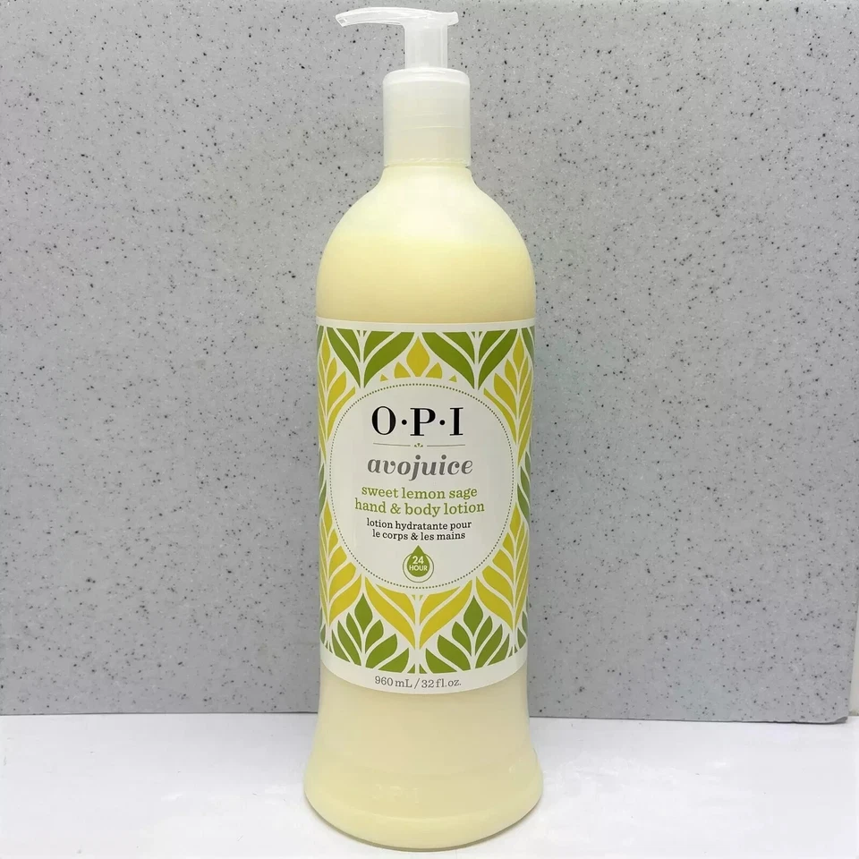 OPI avojuice - Salvia limón dulce - Loción para manos/cuerpo - 32 fl oz. / 960 ml Foto 1 de 1