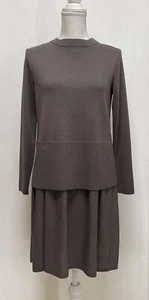 Lafayette 148 New York 100% Wolle Kleid Größe S taupe Farbe so hübsch  - Bild 1 von 7