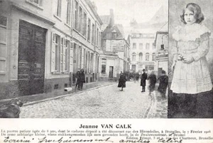 Belgique - BRUXELLES - Assassinat de Jeanne Van Calk, 22 rue des Hirondelles, le - Picture 1 of 2