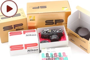 [All Unused in Box] Nikon SP Black Limited Edition + 35mm f/1.8 Lens From JAPAN - Picture 1 of 24
