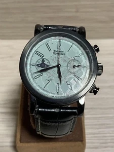 Reloj cronógrafo Vivienne Westwood para hombre WV-2399 usado elegante Segunda Guerra Mundial - Imagen 1 de 10