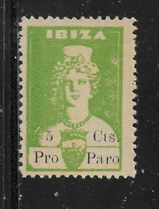 SPAIN IBIZA SOFIMA # 13 MINT NO GUM SPANISH CIVIL WAR - Picture 1 of 1