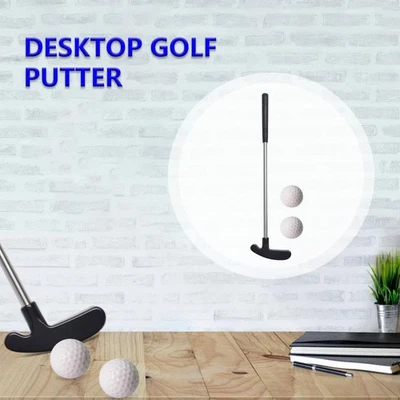 Mini Golf Putter Zinc Alloy Head Golf Clubs Stainless Steel Shaft TPR Grip ( - Image 1 of 4