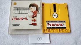 Volley Ball Volleyball FAMICOM DISK SYSTEM/Disk and Case/tested-a430-