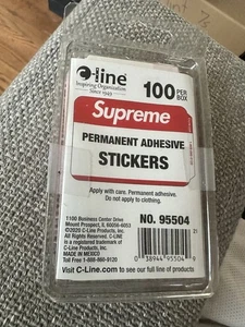 Supreme Name Badge Label Sticker Box Logo Red FW20 Authentic Graffiti - Bild 1 von 2