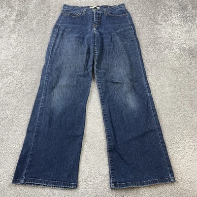 Levi's Perfectly Slimming 512 Jeans Women's 29x30 Blue Boot Cut Denim - Image 1 of 4