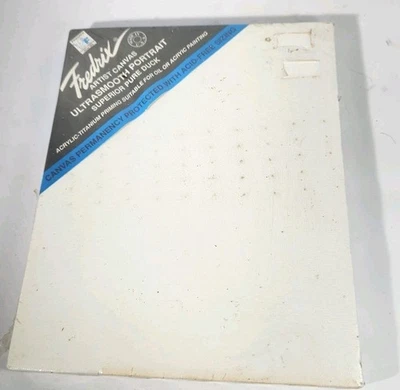 Lienzo de pintores nuevo con cubierta de plástico original. Vintage Foto 1 de 4