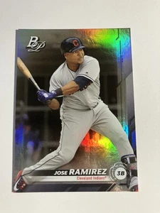 Jose Ramirez 2019 Bowman Platinum #45 Cleveland Indians - Picture 1 of 2