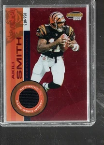 2001 Pacific Invincible #52 Akili Smith Red #/750 - Picture 1 of 2