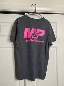 M&P By Smith & Wesson T-Shirt Logo vorne und hinten Vintage - Bild 1 von 5