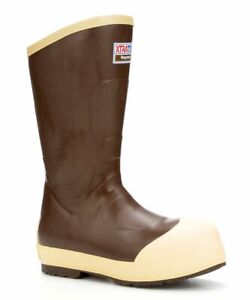 Men's XTRATUF Brown & Yellow Legacy Rain Boot - Size 15M