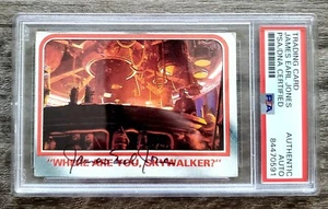 James Earl Jones Signed Topps 1980 Star Wars Trading Card #103 Darth Vader PSA - Picture 1 of 3