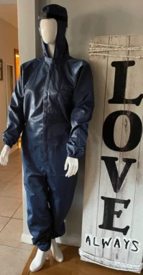 Anti-Static Overalls Hooded Dust-Free Jumpsuit  Washable Work  Protection suits - Image 1 of 4