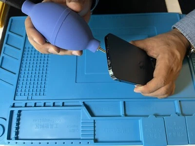 吹尘器手机清洁工具USB充电端口耳机插孔清洁器Mo — 第 1/4 张图片