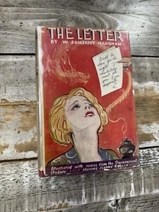 1926 Antique Novel "The Letter" W. Somerset Maugham, Dust Jacket - Picture 1 of 9